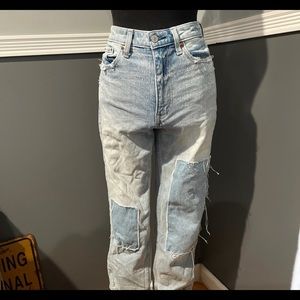 Abercrombie Patchwork Jeans